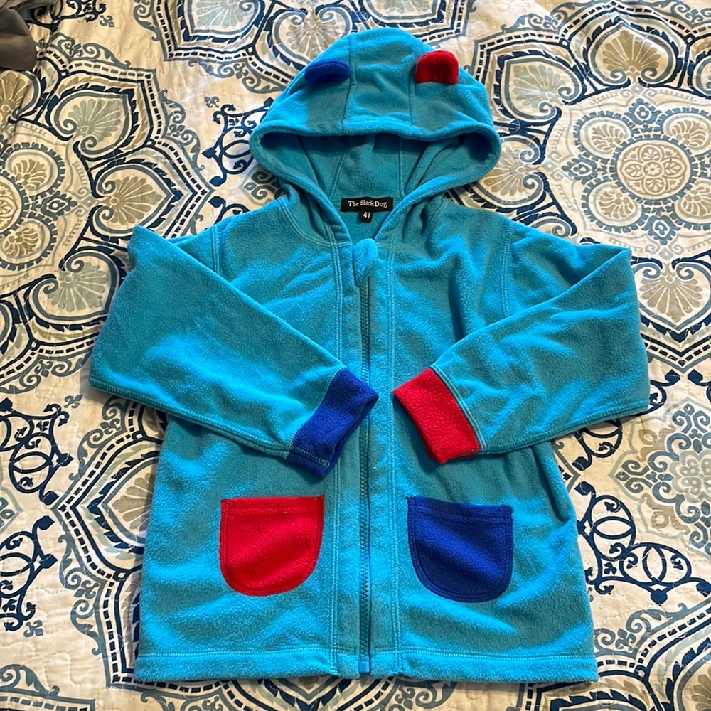 NWOT. The Black Dog fleece zip up